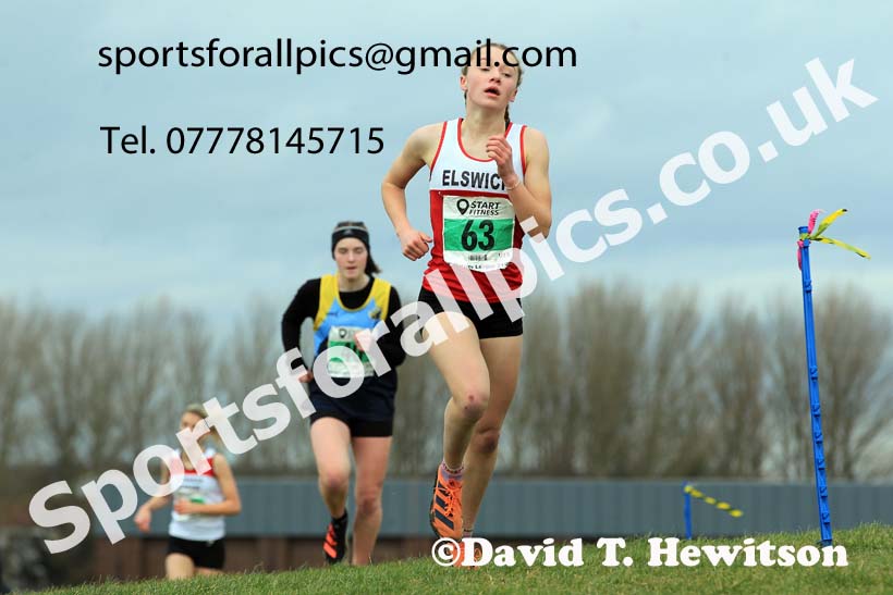 Girls under-15s 2022 NEHL Sherman Cup/Davison Shield, Temple Oark, South Shields. Photo: David T. Hewitson/Sports for All Pics